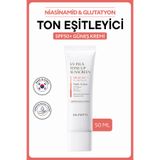 Dr. Pepti UV Plus Tone-Up Sunscreen SPF50+ PA++++ | Niasinamid Glutatyon Traneksamik Asit İçeren Aydınlatıcı ve Ton Eşitleyici Hibrit Güneş Kremi 50 ml