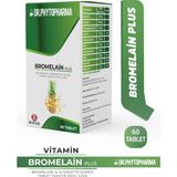 Dr. Phytofarma Bromelain, Kuersetin, Vitamin C, Vitamin D, Vitamin B12, Mate, Çinko, Krom İçeren Takviye 60 Tablet
