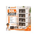 dr.plastic 30L 4 Katlı Katlanabilir Portatif Dolap Mutfak Banyo Ofis ve Çok Amaçlı Düzenleyici
