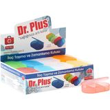 Dr. Plus 3 Bölmeli Mini Saklama ve Zamanlama Kutusu 24 Adet Kolay Kullanım Özelliği ile