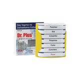 Dr Plus Dr. Plus Ilaç Hap Taşıma Ve Zamanlama Kutusu Haftalık 7x24-(RENK:SARI-BEYAZ)