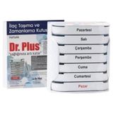 Dr Plus Dr. Plus Ilaç Taşıma Ve Zamanlama Kutusu Haftalık 7 x 24 cm