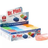 Dr. Plus Ilaç Saklama ve Zamanlama Kutusu 3 Bölmeli Mini 3 / KUTU=24ADET