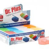 Dr Plus Mini 3'Lü Günlük İlaç Taşıma Kutusu Tek Adet - Kırmızı
