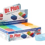 Dr Plus Mini 3'Lü Günlük İlaç Taşıma Kutusu Tek Adet - Mavi