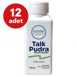 Dr. Prüfer Talk Pudra Parfümsüz 100 gr - 12 Adet
