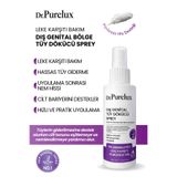 Dr.Purelux Leke Karşıtı Hassas Bölgelere Uygun Tüy Dökücü Sprey I Pürüzsüz & Cilt Tonu Eşitlemeye Yardımcı100ml