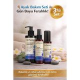 Dr.Purelux Profesyonel Ayak Bakım Seti | Topuk Çatlak Kremi + Ayak Spreyi + Ayak Bakım Şampuan