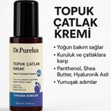 Dr.Purelux Topuk Çatlak Kremi – Shea Yağı & Hyaluronik Asit İçerikli Yoğun Nemlendirici Bakım Kremi 100 ml