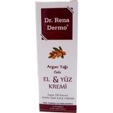 Dr. Rena Dermo 150 ml Argan Yağı Özlü El ve Yüz Kremi Özel Formül ile Nemlendirici