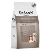Dr.Sacchi 1.5 kg Düşük Tahıllı Sığır Etli ve Kuzu Etli Mini Irk Yetişkin Köpek Maması