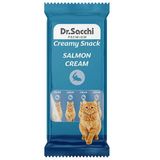 Dr. Sacchi Creamy Snack 14 gr 4'lü Salmon Sıvı Kedi Ödülü
