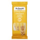 Dr.Sacchi Creamy Snack Tavuk ve Ciğerli 4x14 gr Sıvı Kedi Ödülü