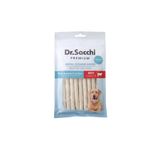 Dr. Sacchi Dr.Sacchi Premium Sığır Etli Beyaz Sığır Derisi Burgu Çubuk Tahılsız Köpek Ödülü 5" 7-8 Gr 15'li