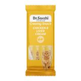 Dr.Sacchi Kedi Ödül Sıvı Chicken & Liver Kedi Maması, 4'lü