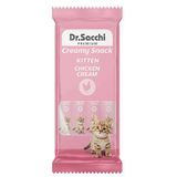 Dr.Sacchi Kitten Creamy Snack Tavuk Etli 4x14 gr Sıvı Yavru Kedi Ödülü