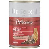 Dr.Sacchi Konserve Sığır Etli 400 gr Kedi Maması