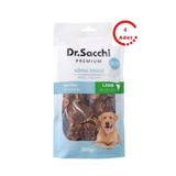 Dr.sacchi Kuzu Parçacıklı Köpek Ödülü 100 Gr X 4 Adet