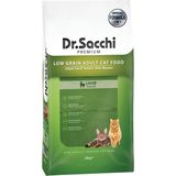 Dr.Sacchi Premium 10 kg Düşük Tahıllı Kuzu Yetişkin Kedi Maması