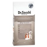 Dr.Sacchi Premium 12 kg Sığır Etli ve Kuzu Etli Düşük Tahıllı Mini Irk Yetişkin Kuru Köpek Maması