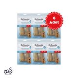 Dr.Sacchi Premium Doğal Sığır Derisi Tahılsız Sığır Etli Köpek Kemiği 5” 2'li 115gr 6 Adet