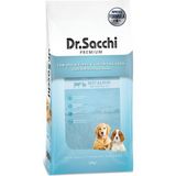 Dr.Sacchi Premium Düşük Tahıllı Sığır Etli ve Kuzu Etli 12 kg Yavru Köpek Maması