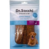 Dr.Sacchi Premium Ördek Kuru Kesim Jerky Tahılsız Köpek Ödülü 100 Gr