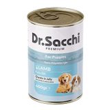 Dr. Sacchi Puppy Jöle Et Parçalı Kuzu Etli Yavru Köpek Konservesi 400 Gr