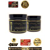 Dr.Sammy's Collagen Impact Plus Core 15 - 2'li Avantaj Set Tip 1-3 Hidrolize Toz Kolajen Peptit (1 Aylık Kür)