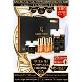 Dr.Sammy's Dr. Sammy's Quarine 6 Aylık Premium Çanta Set (4 Serum+3 Tablet+3 Şampuan) Dökülmelere Karşı Bitkisel Kök Hücre Ekstratları, Vitamin ve Mineral İçeren Onarıcı Tırnak ve Saç Bakım Seti