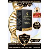 Dr.Sammy's Dr. Sammy's Quarine Saç, Tırnak, Cilt ve Vücut Vitamini (60 Tablet) Dökülme ve Yıpranma Karşıtı Keratin, Biotin, Bitkisel Kök Hücre Extratları,Ginseng ve Multivitamin İçeren Diyet Takviyesi