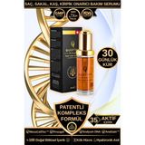 Dr. Sammy's Quarine Onarıcı Premium Saç Serumu (1 Aylık) Dökülmelere Karşı Bitkisel Kök Hücre Ekstratları, Vitamin ve Mineral Içeren %100 Saf ve Doğal Saç, Sakal, Kaş, Kirpik için Serum