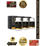 Dr. Sammy's Quarine Saç, Tırnak, Cilt ve Vücut Vitamini - 3'lü Avantaj Set (3 Aylık Kür) - Dökülme ve Yıpranma Karşıtı Keratin, Biotin, Bitkisel Kök Hücre Extratları,ginseng ve Multivitamin Içeren Diyet Takviyesi
