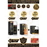 Dr.Sammy's Quarine Serum, Şampuan, Saç Vitamini İçeren Dökülme Karşıtı 1 Aylık Bitkisel Avantaj Set (102 Aktif)
