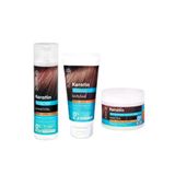 Dr. Sante Bitkisel Saç Bakım Keratin Şampuan Saç Kremi Saç Maskesi Set 3 Lü 8681877475093
