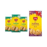 Dr. Schar Glutensiz Mix Bread Un 3 x 1 KG + Mix Farina 1 KG