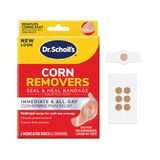 Dr. Scholl's Duragel Teknolojili Mısır Temizleyici, Mısırları Hızlı Bir Şekilde Çıkarır ve Tüm Gün Ağrıları Gidermek İçin Ayakkabı Basıncı ve Sürtünmeye Karşı Yastıklama Koruması Sağlar (Ambalaj Değişebilir), 6 Adet