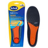 Dr.Scholl’s Gelactiv Work Erkek Ortopedik İç Tabanlık - Darbe Emici Jel Dolgu, İş Ayakkabısı Uyumlu, 35,5