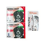 Dr. Sed 21-40 KG Köpekler İçin 2 Kutu Damla + Perry 21-40 KG Köpekler İçin Ense Bit Pire Bakım Yağı