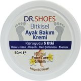 Dr. Shoes Bitkisel Ayak Bakım Kremi - Ayak Koku Karşıtı Krem 50 ml Koruyucu 5 Etki 3 Adet