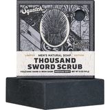 Dr. Squatch Natural Men's Bar Soap /Game Of Thrones Inspired /Natural Cold Process Soap Bar /Thousand Sword Scrub 141G Kalıp Sabun