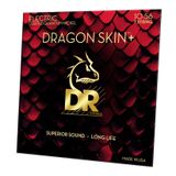DR Strings DRAGON SKIN+ - Kaplamalı Kuantum Nikel Elektro Gitar Telleri - DEQ-7/10 - Rahat His ve Uzun Ömürlü Üstün Ses - Orta 7 Tel 10-56