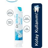 Dr. White Diş Macunu Beyazlatıcı Nane Aromalı 100 GR Kolay Kullanım Özelliği ile