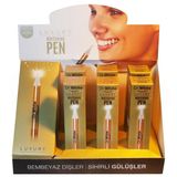 Dr. White Luxury Whitening Pen Gold Diş Beyazlatma Kalemi Stant 6'lı