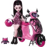 Draculaura ve Canavar Scooter, sessiz