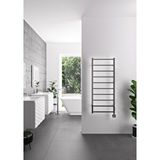 DRAD Hosta Elektrikli Havlupan G:50 Cm Y:120 Cm Eht-dc Elektronik Termostat Krom Gümüş