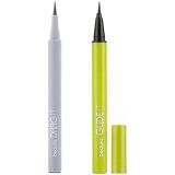 Drag It Inkpen Keçe Uçlu Eyeliner + Glide It Fırça Uçlu Eyeliner, Siyah, Set