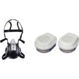 Drager X-Plore 3300 Yarım Yüz Maskesi + A1b1e1k1 Hg P3 R D Filtre 6738817