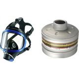 Drager X-Plore® 6300 Tam Yüz Gaz Maskesi + A2b2e2k2 Hg P3 Filtre 6738797 Set