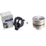 Drager X-Plore 6300 Tam Yüz Gaz Maskesi ve 6738802 A2B2E2K1 Filtre